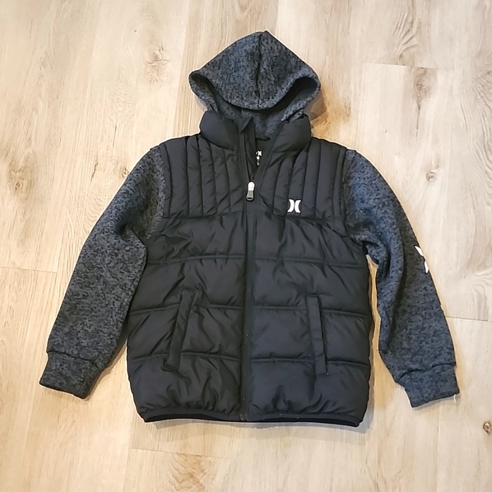 Boys Hurley Coat Size 10/12 Medium